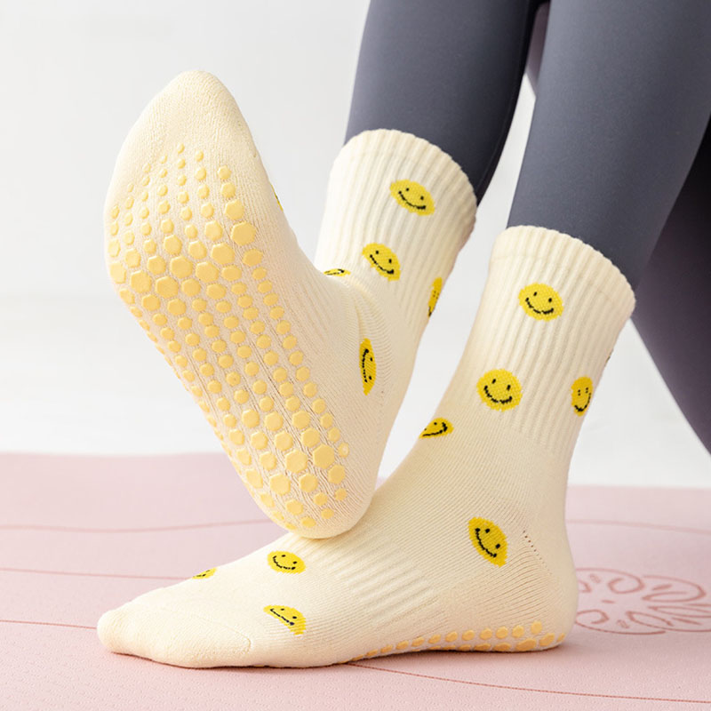 요가 양말, 여성용, 면 소재, 과일 무늬, 실리콘 미 - Medias Para Pilates Y Yoga 리뷰 및 가격